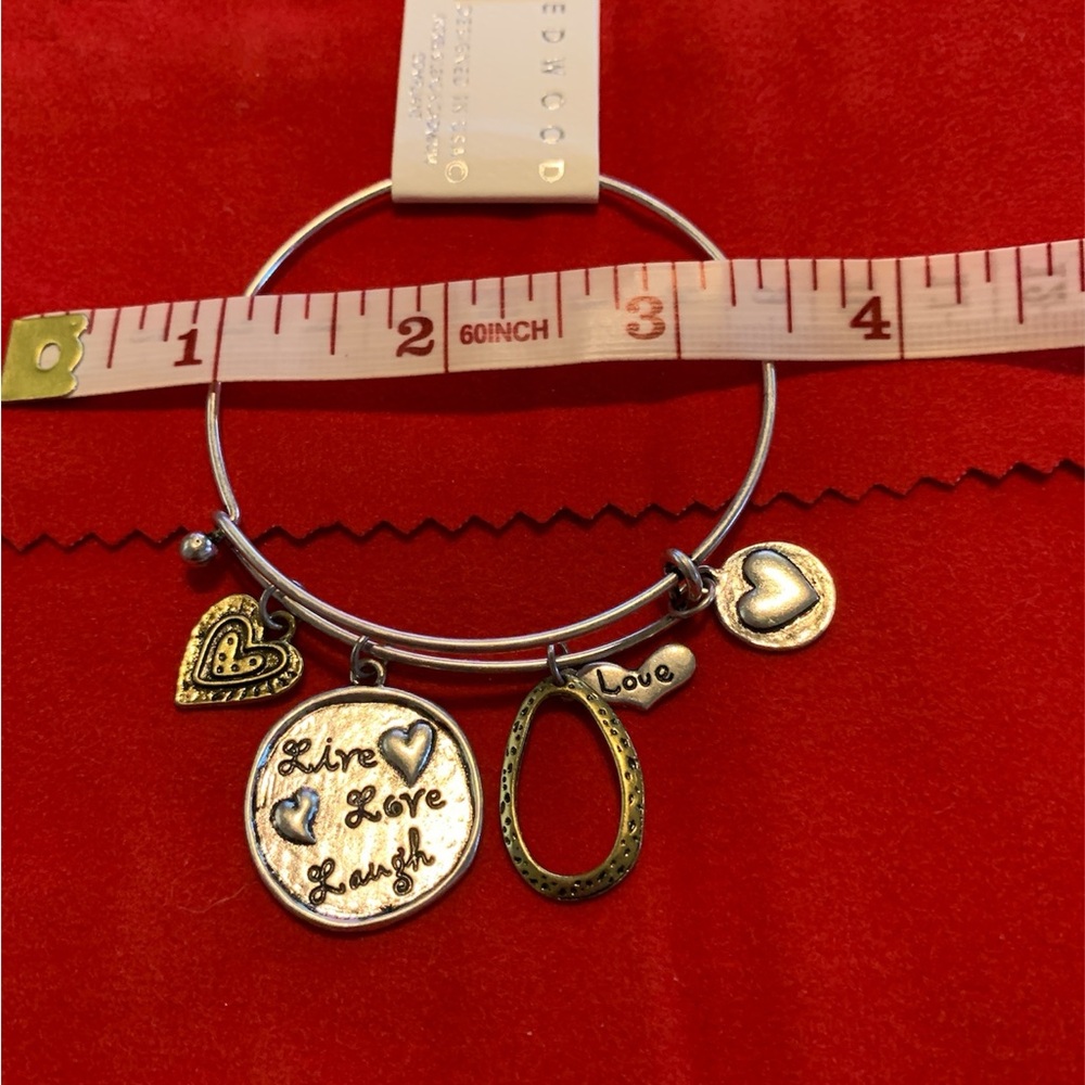 Adidas Silver and Gold Charm Bracelet - Picture 2 of 2